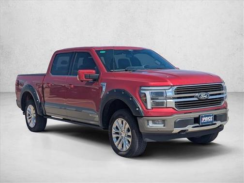 Rapid Red Metallic Tinted Clearcoat 2025 Ford F-150 King Ranch