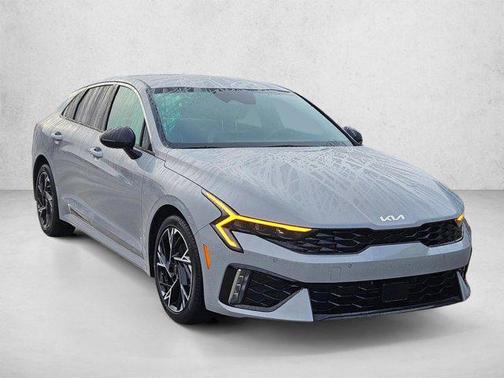 Wolf Gray 2025 Kia K5 GT-Line