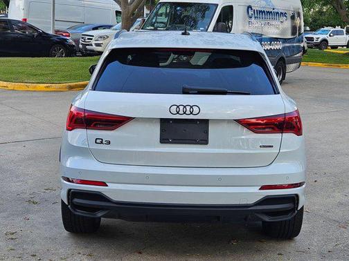 Glacier White Metallic 2024 Audi Q3 45 S line Premium Plus