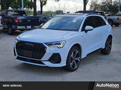 Glacier White Metallic 2024 Audi Q3 45 S line Premium Plus