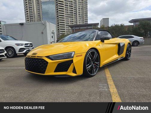 Vegas Yellow 2020 Audi R8 V10 performance quattro S tronic