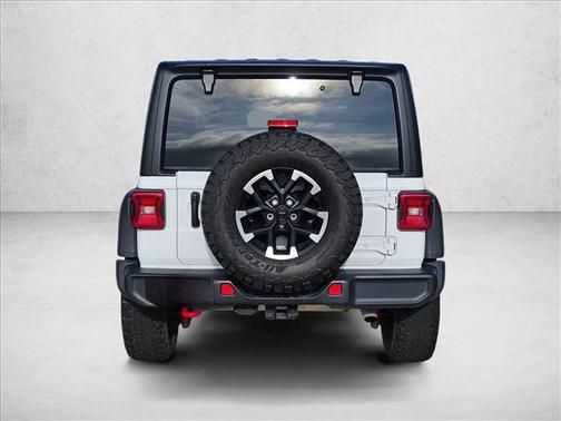 Bright White Clearcoat 2025 Jeep Wrangler Rubicon
