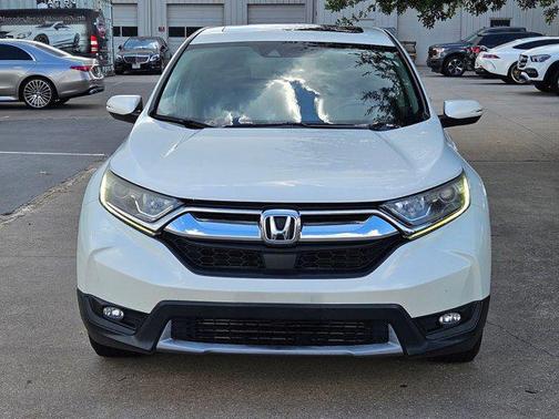 White Diamond Pearl 2017 Honda CR-V EX-L