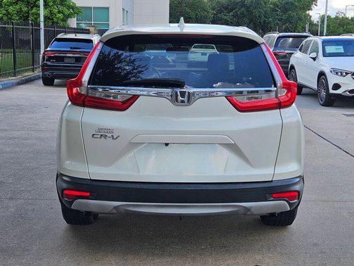 White Diamond Pearl 2017 Honda CR-V EX-L