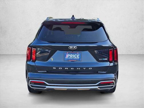 Gravity Blue 2021 Kia Sorento Hybrid EX