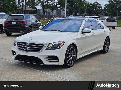 White 2018 Mercedes-Benz S-Class 4MATIC
