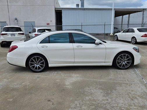 White 2018 Mercedes-Benz S-Class 4MATIC