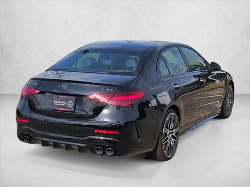Black 2026 Mercedes-Benz AMG C 43 4MATIC
