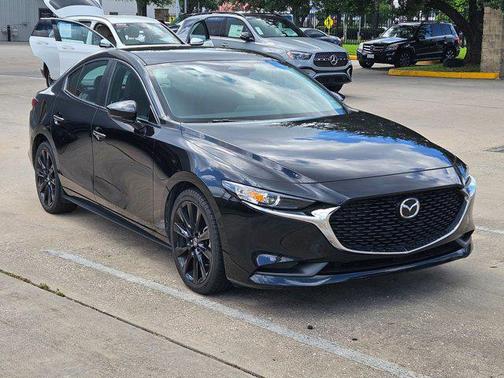 Jet Black Mica 2024 Mazda Mazda3 2.5 S Select Sport