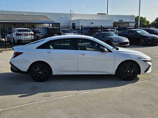 Serenity White 2026 Hyundai ELANTRA Sport