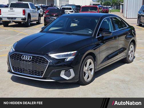 Black 2024 Audi A3 Premium