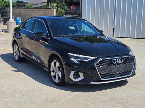 Black 2024 Audi A3 Premium