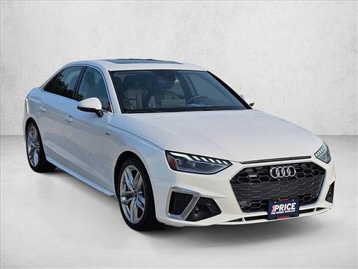 White 2024 Audi A4 45 S line Premium Plus