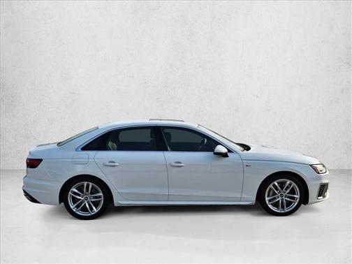 White 2024 Audi A4 45 S line Premium Plus