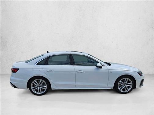 White 2024 Audi A4 45 S line Premium Plus
