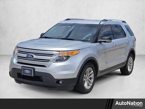 Ingot Silver Metallic 2012 Ford Explorer XLT