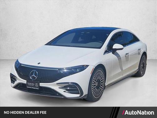 Polar White 2024 Mercedes-Benz EQS 450 4MATIC