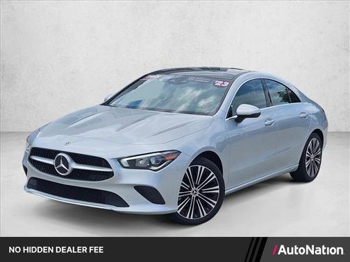 Iridium Silver Metallic 2023 Mercedes-Benz CLA 250 4MATIC