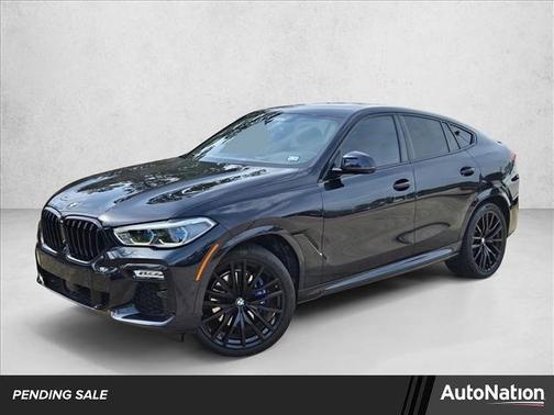 Carbon Black Metallic 2021 BMW X6 xDrive40i
