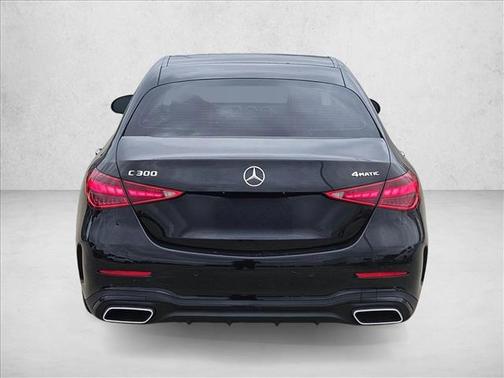 Black 2023 Mercedes-Benz C-Class C 300 4MATIC