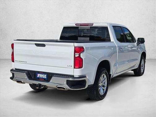 Summit White 2021 Chevrolet Silverado 1500 LTZ