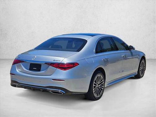 Cirrus Silver 2022 Mercedes-Benz S-Class 4MATIC