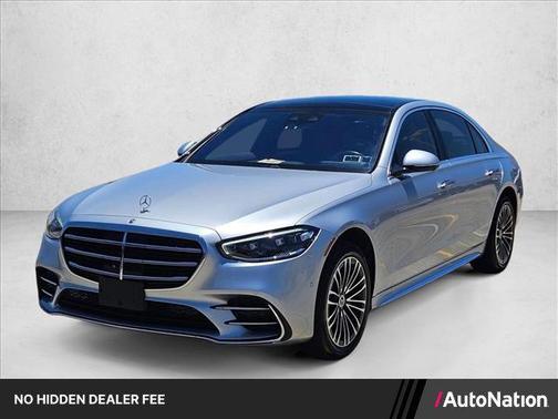 Cirrus Silver 2022 Mercedes-Benz S-Class 4MATIC