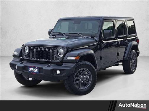 Black Clearcoat 2025 Jeep Wrangler Sport S