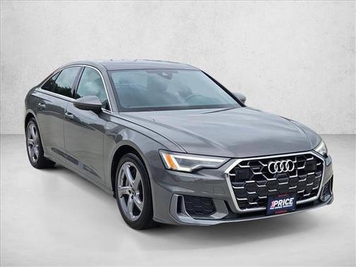 Gray 2024 Audi A6 55 Premium Plus