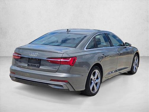 Gray 2024 Audi A6 55 Premium Plus