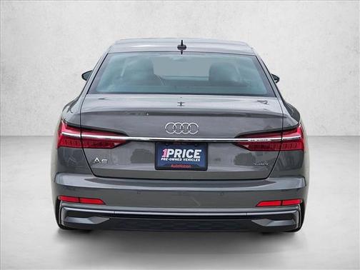 Gray 2024 Audi A6 55 Premium Plus