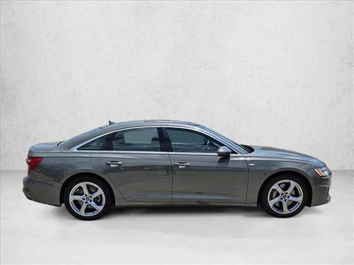 Gray 2024 Audi A6 55 Premium Plus