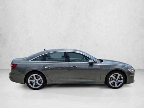 Gray 2024 Audi A6 55 Premium Plus