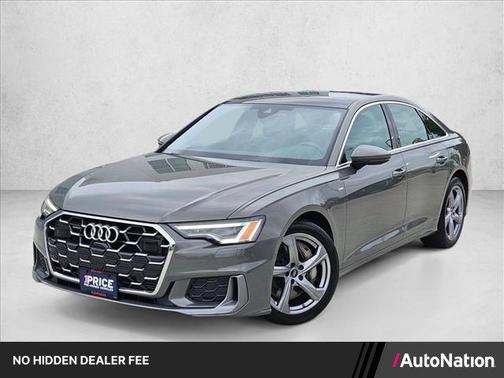 Gray 2024 Audi A6 55 Premium Plus