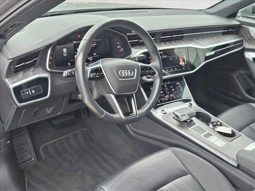 Gray 2024 Audi A6 55 Premium Plus