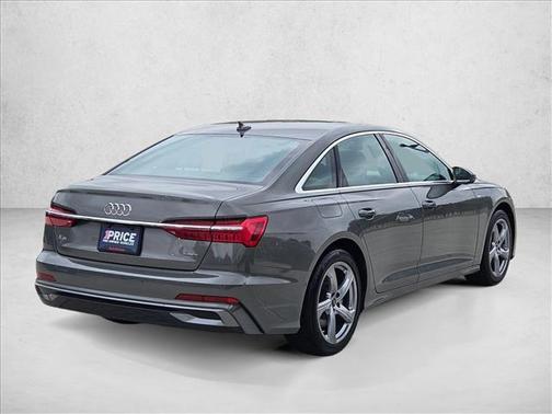 Gray 2024 Audi A6 55 Premium Plus