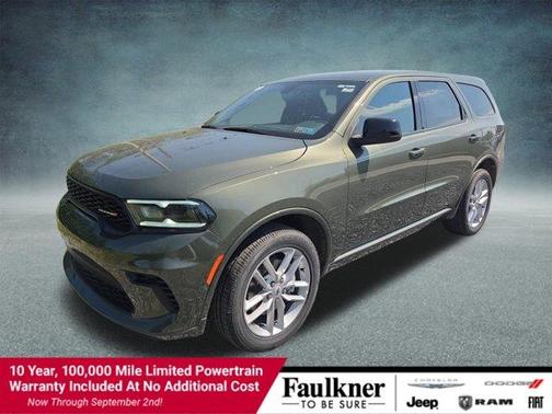 Green 2026 Dodge Durango GT