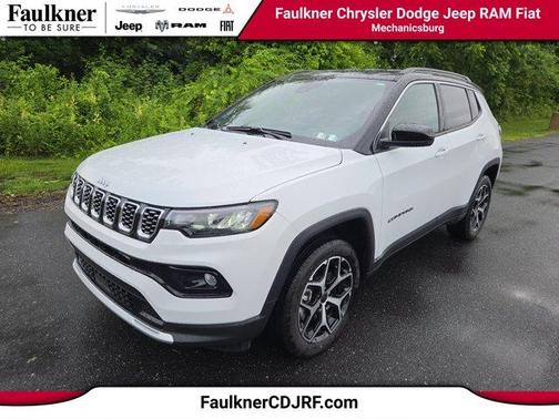 Bright White Clearcoat 2026 Jeep Compass Limited