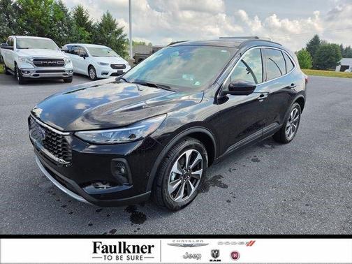Black Metallic 2024 Ford Escape Platinum