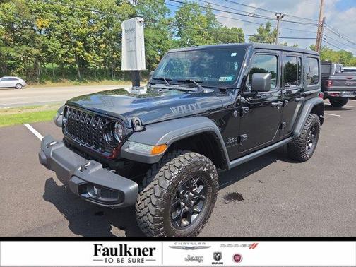 Black Clearcoat 2024 Jeep Wrangler Sport