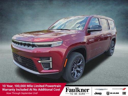 Velvet Red Pearlcoat 2026 Jeep Grand Wagoneer Limited