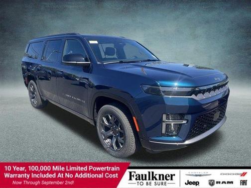 Fathom Blue Pearlcoat 2026 Jeep Grand Wagoneer L Limited