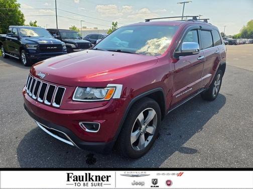 Deep Cherry Red Crystal Pearlcoat 2015 Jeep Grand Cherokee Limited