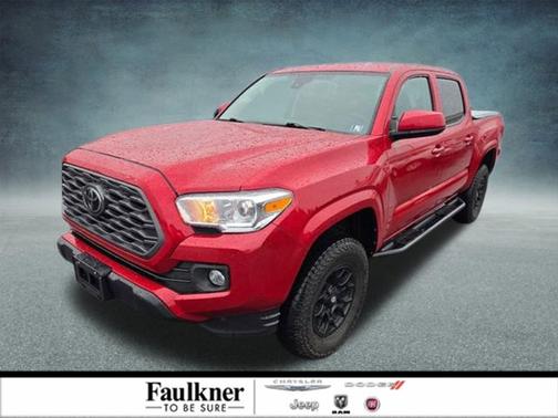 Barcelona Red Metallic 2022 Toyota Tacoma SR