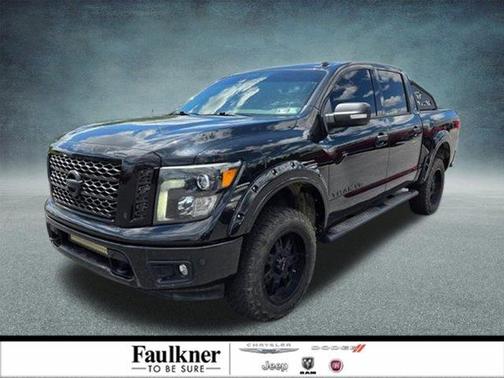 Magnetic Black 2019 Nissan Titan SL