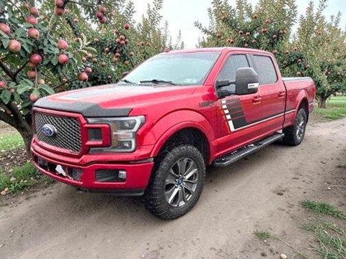 Ruby Red Metallic Tinted Clearcoat 2018 Ford F-150 Lariat