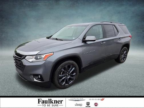 Satin Steel Metallic 2020 Chevrolet Traverse RS