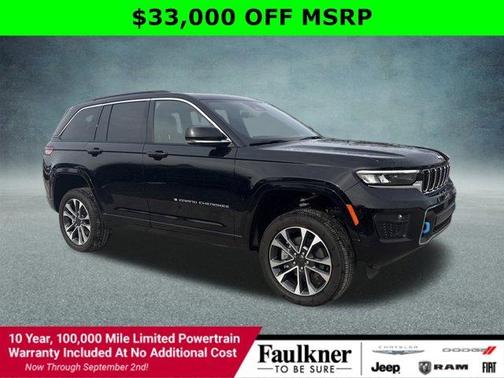 Diamond Black 2024 Jeep Grand Cherokee 4xe Overland