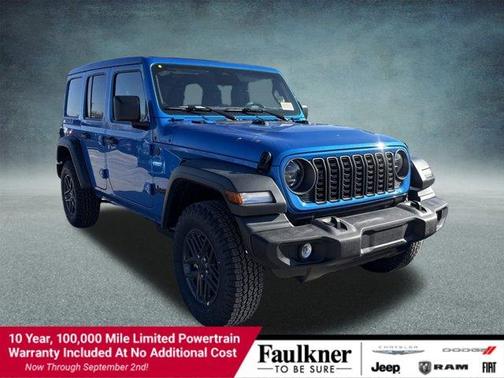 Hydro Blue Pearlcoat 2026 Jeep Wrangler Sport