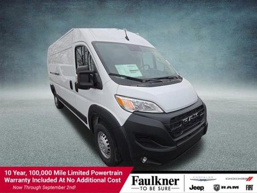 Bright White Clearcoat 2026 RAM ProMaster 3500 High Roof